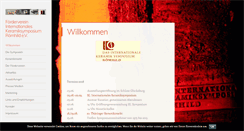 Desktop Screenshot of keramiksymposium-roemhild.de